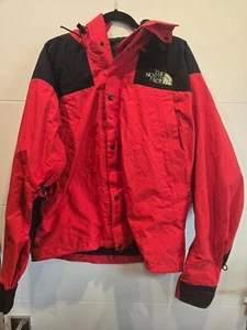 Vintage 90s North Face Mountain Guide Jacket Red Gore-Tex Made In USA Coat Large - Picture 1 of 14