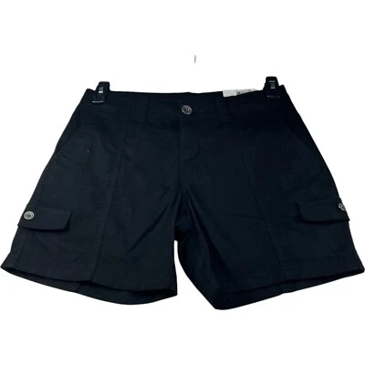 Pantalones Cortos Style & Co Mujer Talla 10 Petite 10P Negros Bolsillos Elastizados Nuevos Foto 1 de 4