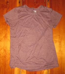 REI Co-op short sleeve top size M 100% performance poly brownish purple - Picture 1 of 2