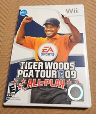 Tiger Woods PGA Tour 09: All-Play (Nintendo Wii, 2008) Complete TESTED Play's