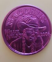 willie nelson country bacchus 2006 Mardi Gras Doubloon Coin new orleans 62-0