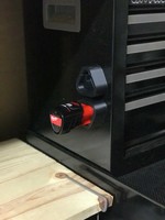 Magnetic Milwaukee M12 Battery Mount Base Holder