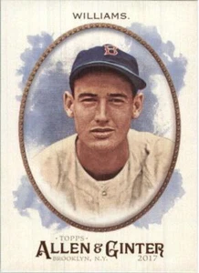 2017 Ted Williams Boston Red Sox Allen and Ginter Baseball Card # 110 - Picture 1 of 2
