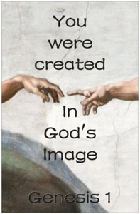 Genesis 1 Inspirational Christian 11" x 17" Poster-A68 - Picture 1 of 1