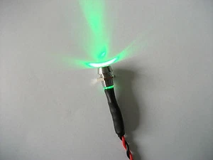 HELLGRÜN 6V LED (3 mm) OHNE MONTAGEBLENDE - Bild 1 von 1