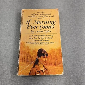 If Morning Ever Comes by Anne Tyler ~ 1965 Vintage Paperback Book - Picture 1 of 7