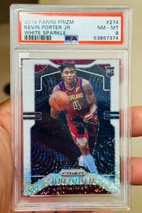2019 Prizm White Sparkle #274 Kevin Porter Jr. RC Rookie PSA 8 NM-MT Rare SP - Picture 1 of 2