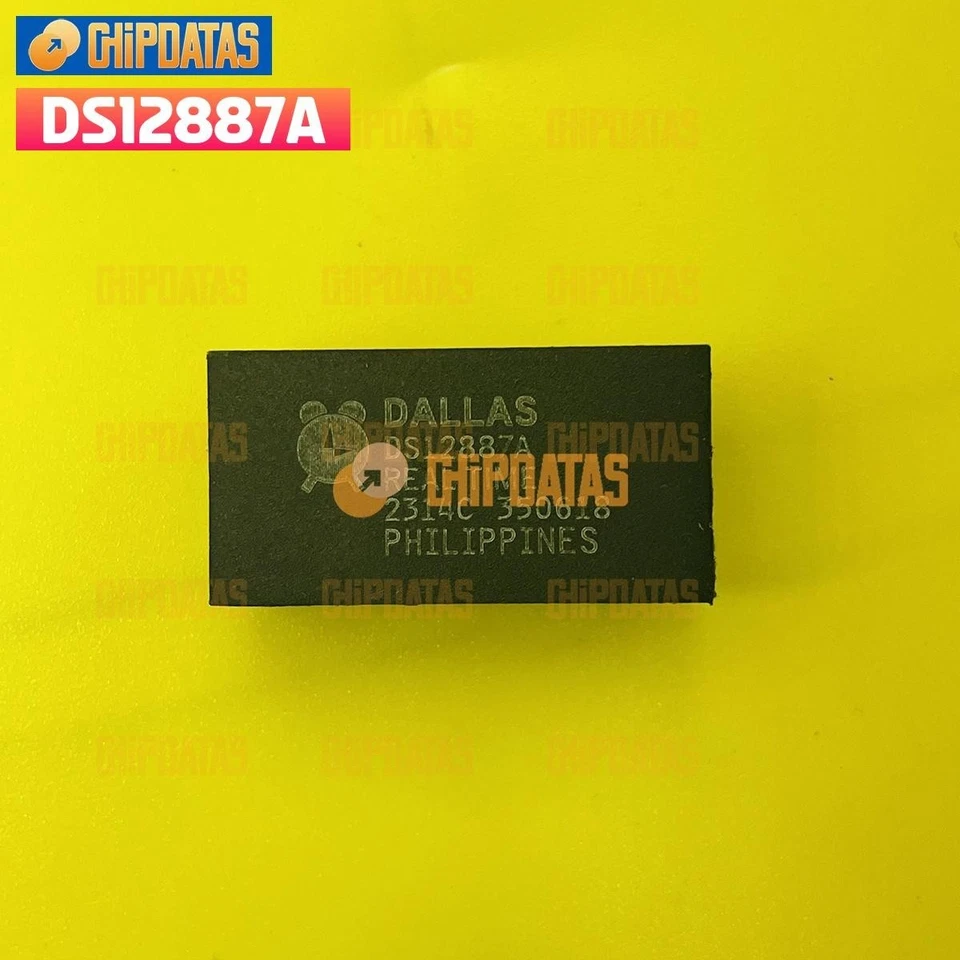 1 Stück Neu Dallas DS12887A DS12887A + RTC Echtzeituhr Chip DIP-18 - Bild 1 von 1