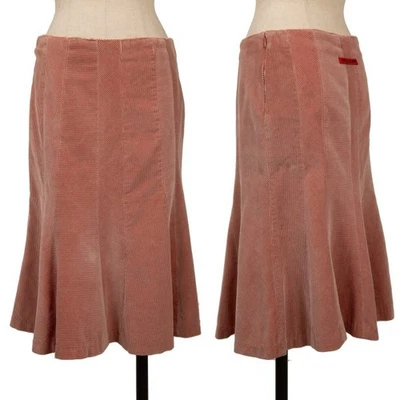 JPG by GAULTIER Cotton Switching Corduroy Flare Skirt Size 40(K-161150) - Image 1 of 4