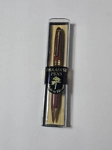 Pluma de madera de koa hawaiano Paradise Pen en estuche Yount Enterprises Hawaii Hilton LEER - Imagen 1 de 4