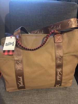 Woolrich x Target Large Canvas Tote Bag Khaki Brown (SOLD OUT!) NWT - Image 1 of 4
