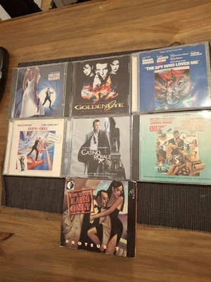 Sammlung James BOND Soundtrack CDs 4 Alben guter ZUSTAND - Bild 1 von 4