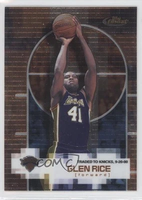 2000-01 Topps Finest Glen Rice #102 - Image 1 of 2