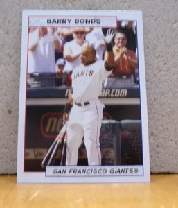 BASEBALL CARD RETRO STYLE BAZOOKA BARRY BONDS S.F. GIANTS STANDING OVATION - Picture 1 of 2