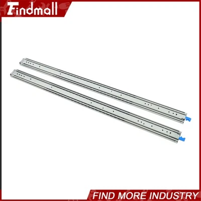 Corrediças de gaveta resistentes 500 lb rolamento de esferas corrediças de gaveta 48 polegadas de comprimento - Imagem 1 de 4