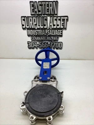 Orbinox 6” 304SS Knife Gate Valve 20-3434M NEW - Image 1 of 3