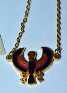 Collar Halcón MMA 1976 Museo Metropolitano de Arte Tesoros de Tutankamón GF - Imagen 1 de 6