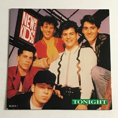 New Kids On The Block - Tonight 7" Vinyl Record - BLOCK 7 - Image 1 of 4