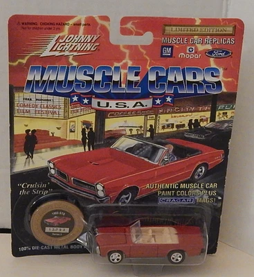 1965 Pontiac GTO Johnny Lightning Muscle Cars EUA S3 12703 - Imagem 1 de 4