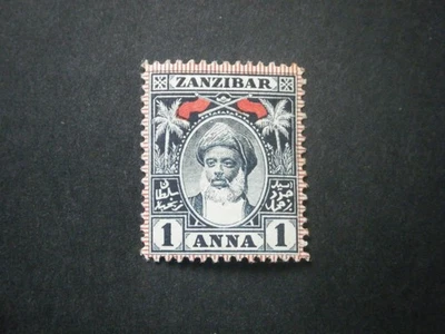 Zanzíbar 1899 1a índigo SG189 MM Foto 1 de 2