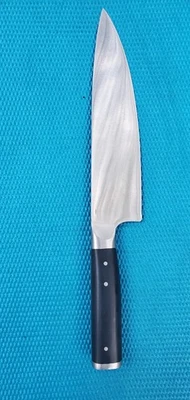 Cuchillo de chef forjado KitchenAid 8", hecho de acero inoxidable japonés, ¡NUEVO! Foto 1 de 4