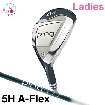 PING Golf G LE3 Ladies Utility Hybrid 5H A-Flex ULT 250 J Graphite Shaft Japan - Image 1 of 4