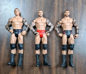 WWE Serie Básica Randy Orton Lote de 3 Figuras de Lucha Figura de Acción Mattel - Imagen 1 de 3