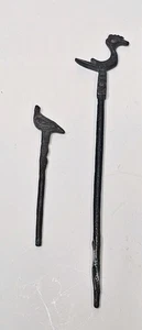 Raro anello antico romano in bronzo senatore con manufatto uccellino  - Foto 1 di 8