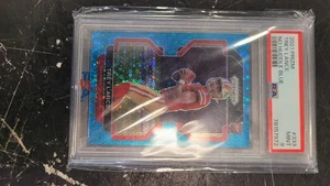 PSA 9 2021 Prizm Trey Lance Rookie Blue No Huddle Prizm SSP 10/79 #333 - Picture 1 of 3