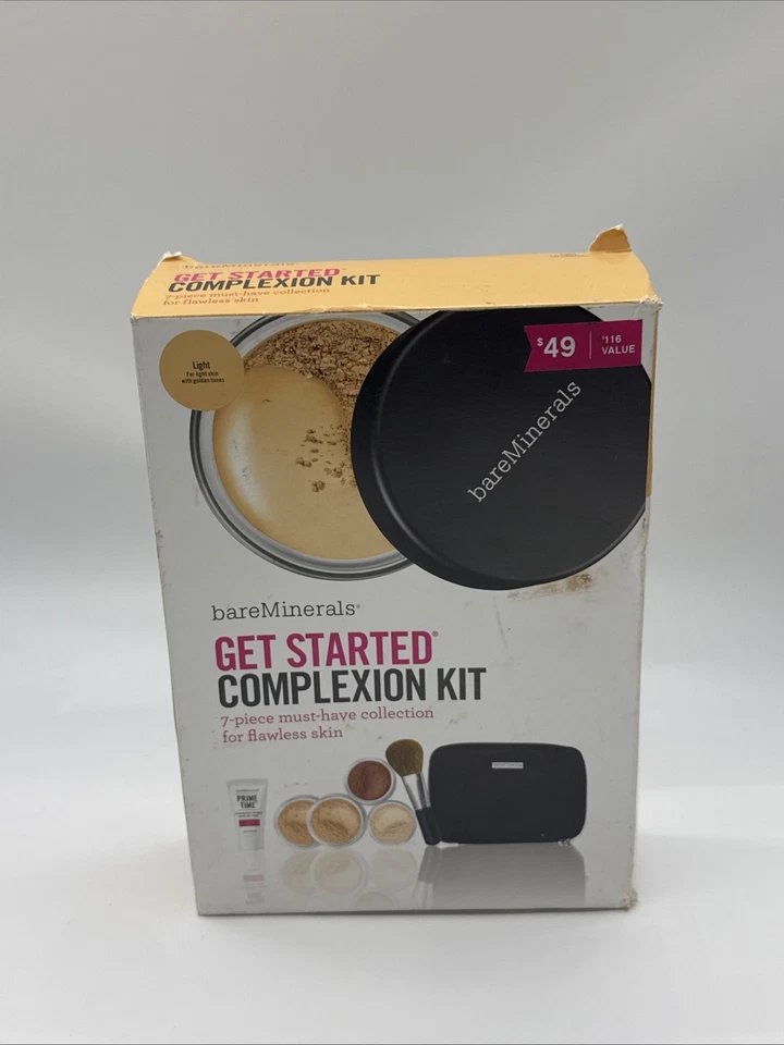 bareMinerals Get Started Complexion Kit 7 Piece Golden BNIB (C1) - Image 1 of 1