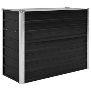 Hochbeet Garten 100x40x77 cm Anthrazit Pflanzkasten Metall verzinkt Beetkasten - Bild 1 von 8