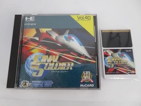 AS IS ~ Final Soldier (TurboGrafx 16 PC Engine, 1988) CIB Hucard - - JAPAN  READ