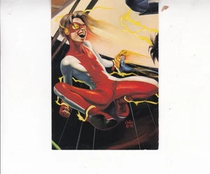 1995 Fleer DC VS MARVEL IMPACT SUBSET #17 Impulse Julie Bell - Picture 1 of 2