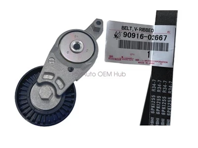 166200V022 OEM NSK Tensioner&Belt Kit For LEXUS TOYOTA RAV4 CAMRY 2012-2017 2.5L Foto 1 de 4