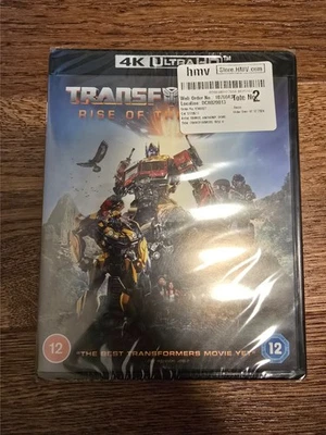 Transformers: Rise of the Beasts (4K UHD Blu-ray) New and sealed - Image 1 of 2