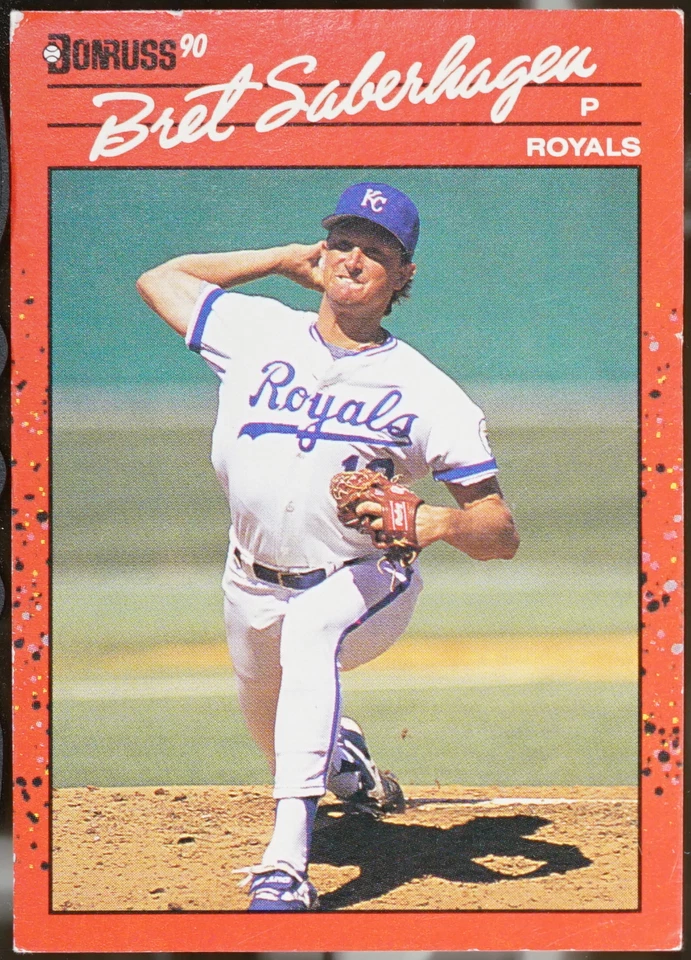Donruss Baseball Bret Saberhagen 1990 #89 EX Foto 1 de 1