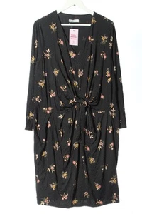 PERUNA Vestido de manga larga Mujeres Talla EU 48 negro-blanco-rosa look casual - Imagen 1 de 5