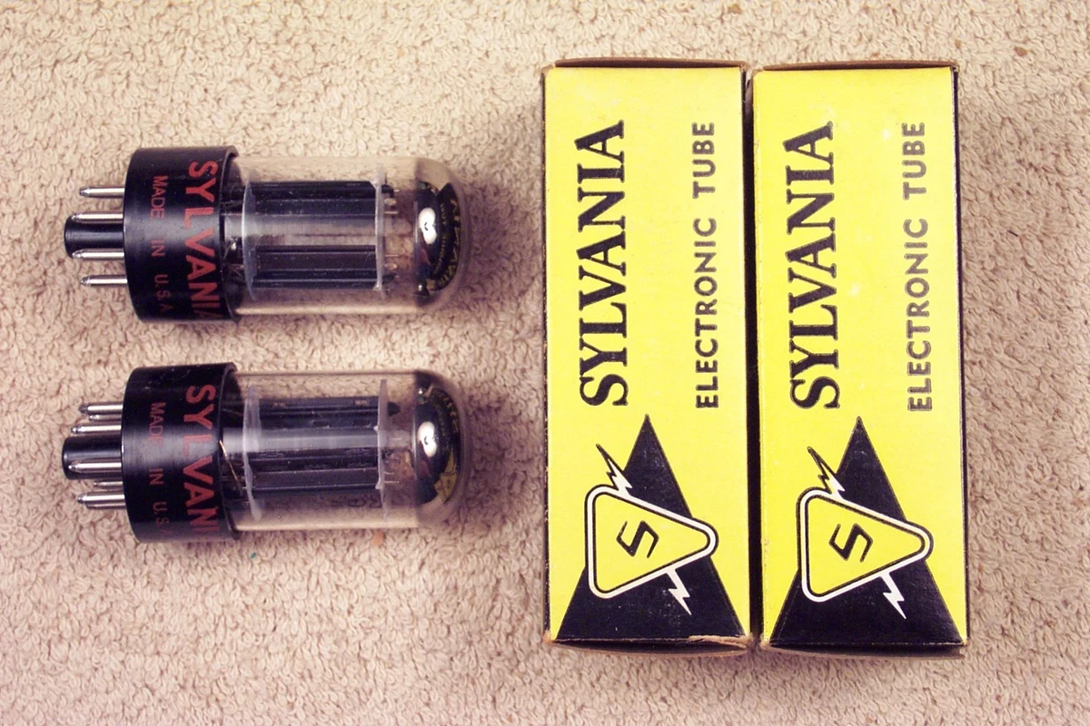 6SN7-WGT SYLVANIA ワンペアセット 真空管 (98) 6SN7-WGT SYLVANIA ワンペアセット 真空管 (98) 6SN7-WGT
