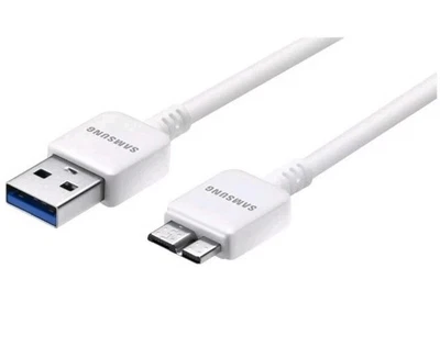 2X Cable de Datos Samsung ET-DQ11Y1WE 5FT 21 Pines USB 3.0 Blanco - Image 1 of 2