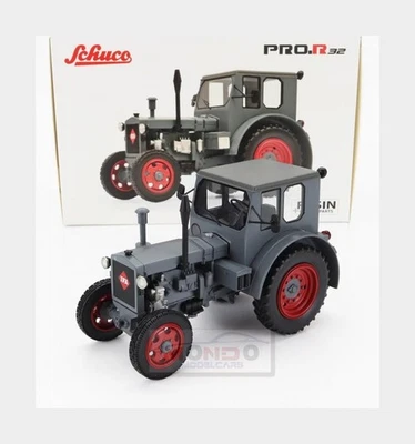 1:32 SCHUCO Ifa Rs 01 Pioner Tractor 1950 Verde Gris 450930300 Modelo Foto 1 de 2