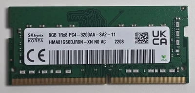 HP - SK Hynix 8GB RAM DDR4 2666 SODIMM L47725-001 L19838-001 9AH77AV NEW Open - Image 1 of 2
