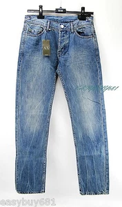 A|X ARMANI EXCHANGE J66 Distressed JEANS STRAIGHT LOW RISE 100% Cotton Authentic - Picture 1 of 11