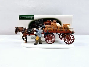 Department 56 #58523 Gourmet Chocolates Delivery Wagon Dickens Village With Box - Picture 1 of 16