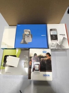 Lot of 5 Nokia Phones - Used, Working, With Boxes - Zdjęcie 1 z 11