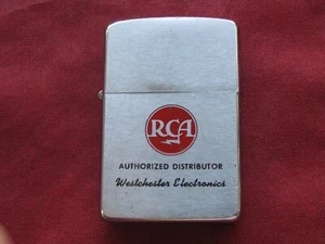 Vintage Zippo Lighter 1962 Adv. Westchester Electronics, an RCA Distributor - Picture 1 of 5