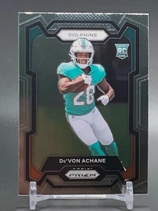 2023 Panini Prizm Novato #365 De'VON ACHANE Miami Dolphins RC - Imagen 1 de 2