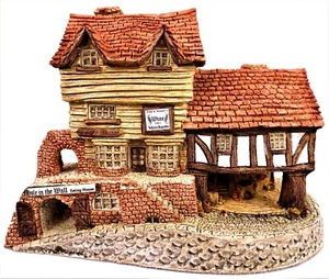 David Winter Cottages Vintage "Market Street" 1980 handgefertigt & bemalt EUC IOB - Bild 1 von 10