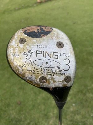PING Eye 2 Vintage 3-Wood Steel Shaft RH - Image 1 of 4