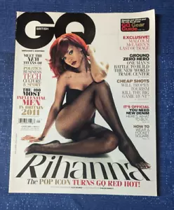 BRITISH GQ MAGAZINE RIHANNA POP ICON JANUARY 2011 EDITION - Foto 1 di 3