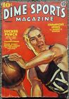 Dime Sports 12/1938-Popularny-Koszykówka covr-Boks piłka nożna-Wyścigi samochodowe-baseball